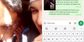 Desde la cárcel descubrieron una infidelidad.
