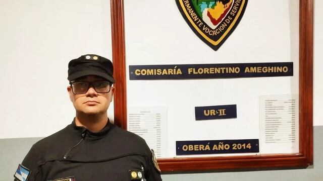La comunidad de Florentino Ameghino reconoció a un policía por su desempeño
