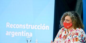 La ministro de Producción y Ambiente de la provincia, Sonia Castiglione, participó del acto encabezado por el Presidente Alberto Fernández en el Museo del Bicentenario de CABA.