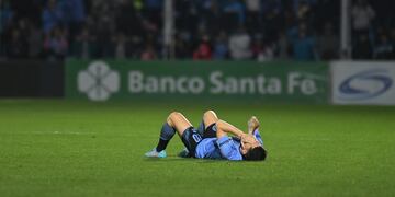 Mariano Miño y una lesión que podría alejarlo, nuevamente, del campo de juego.