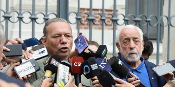 El ministro de Seguridad bonaerense, Sergio Berni, y sus sospechas sobre el crimen del colectivero. Foto: Clarín.
