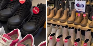 Zapatillas desde 45.000 pesos: los precios del outlet de primera marca que tiene calzados y accesorios de hasta el 60%