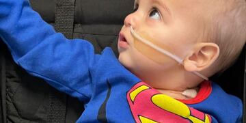 Por precaución Benja, el bebé de La Plata que lucha contra la leucemia, no puede vivir a más de 15-20 minutos del hospital.