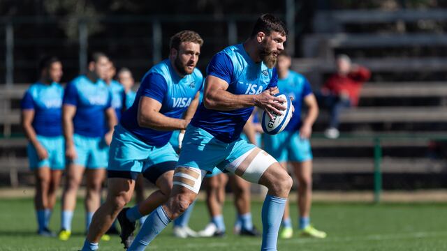 Los Pumas se preparan en Mendoza para recibir a Australia en el estadio Malvinas Argentinas. Foto: Prensa UAR.