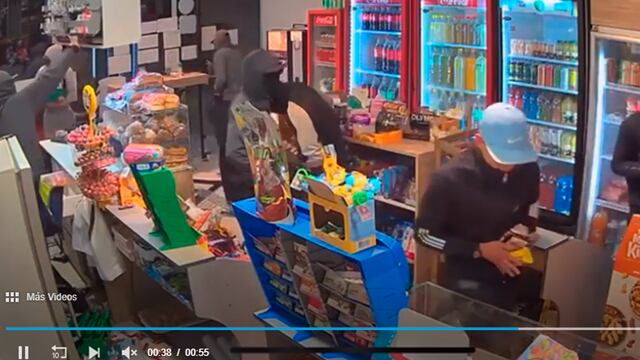 Menores saquearon un kiosko en menos de 10 minutos