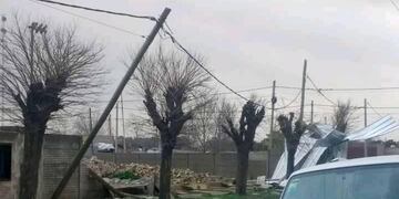 Alerta meteorológica en Tandil: en fotos, así fueron los destrozos que generó el viento y la lluvia