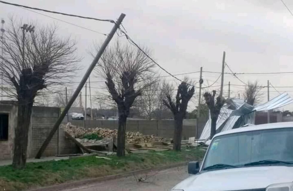Alerta meteorológica en Tandil: en fotos, así fueron los destrozos que generó el viento y la lluvia