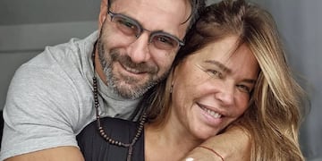 Nazarena Vélez y Santiago Caamaño. (Instagram Nazarena Vélez)