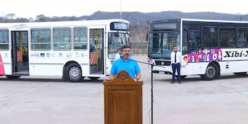 El ingeniero Alejandro Patanella, del Centro Tecnológico Aeroespacial de la Universidad de La Plata, explicó los aportes realizados por esa institución al proyecto desarrollado para Jujuy.