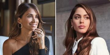 El parecido de Antonela Roccuzzo con el de Tini.