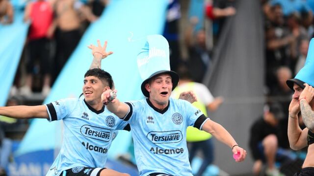 Belgrano se consagró campeón de la primera nacional a y ascendió a Primera. Los saludos de las autoridades de la provincia de Córdoba (José Hernández/ LVI).