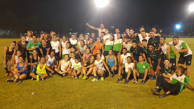 Futbol y hockey del Cultural trabajaron juntos