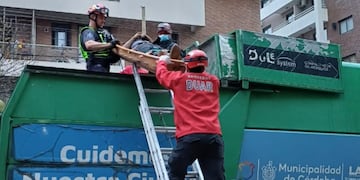 El video del momento que por milagro no terminó en una tragedia en Córdoba.
