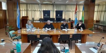 Reunión por obras en la terminal de ómnibus de Rafaela