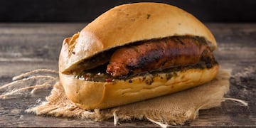 Choripan.