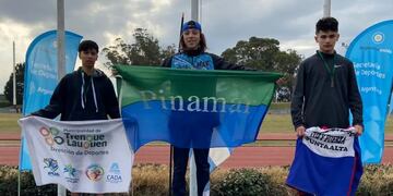 Lautaro Bermejo fue medalla de bronce U - 18, en Mar del Plata.