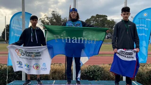 Lautaro Bermejo fue medalla de bronce U - 18, en Mar del Plata.