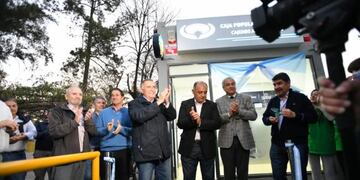 Jaldo inauguró obras en Alto Verde y Los Guchea