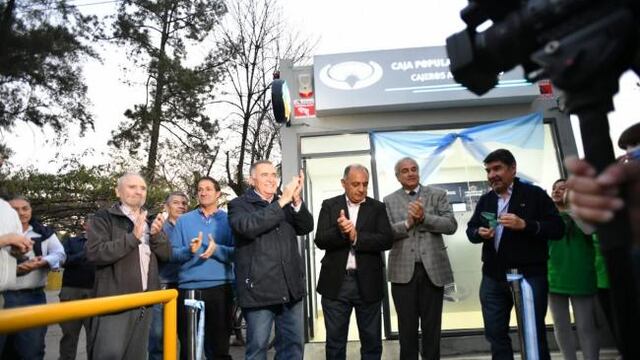 Jaldo inauguró obras en Alto Verde y Los Guchea