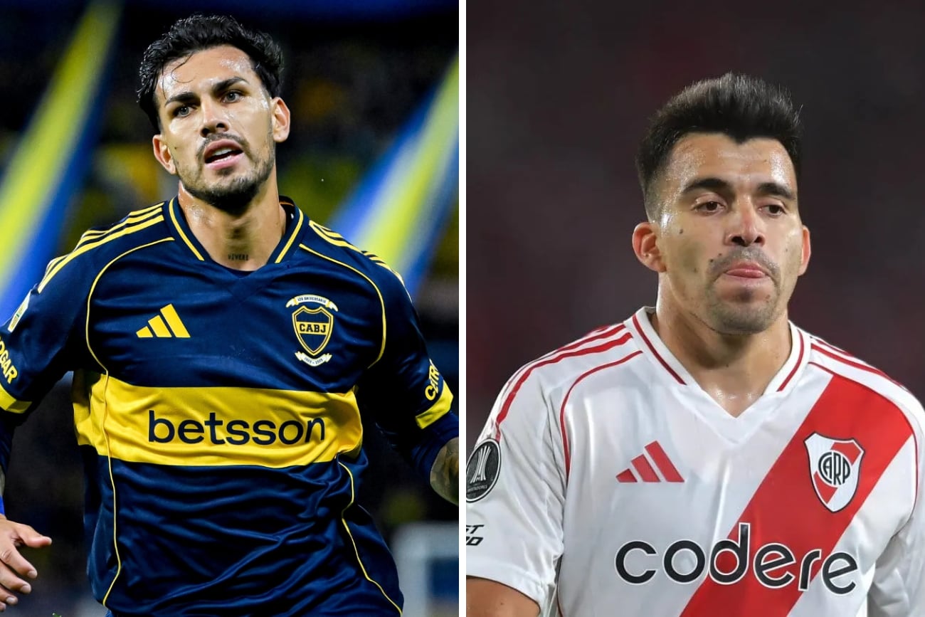 Boca recibe a River.