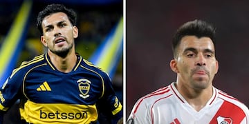 Paredes, Acuña y dos datos que preocupan a Boca y a River de cara al superclásico