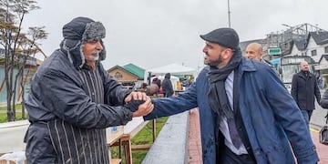 Vuoto encabezó el exitoso desfile por el 138° Aniversario de Ushuaia