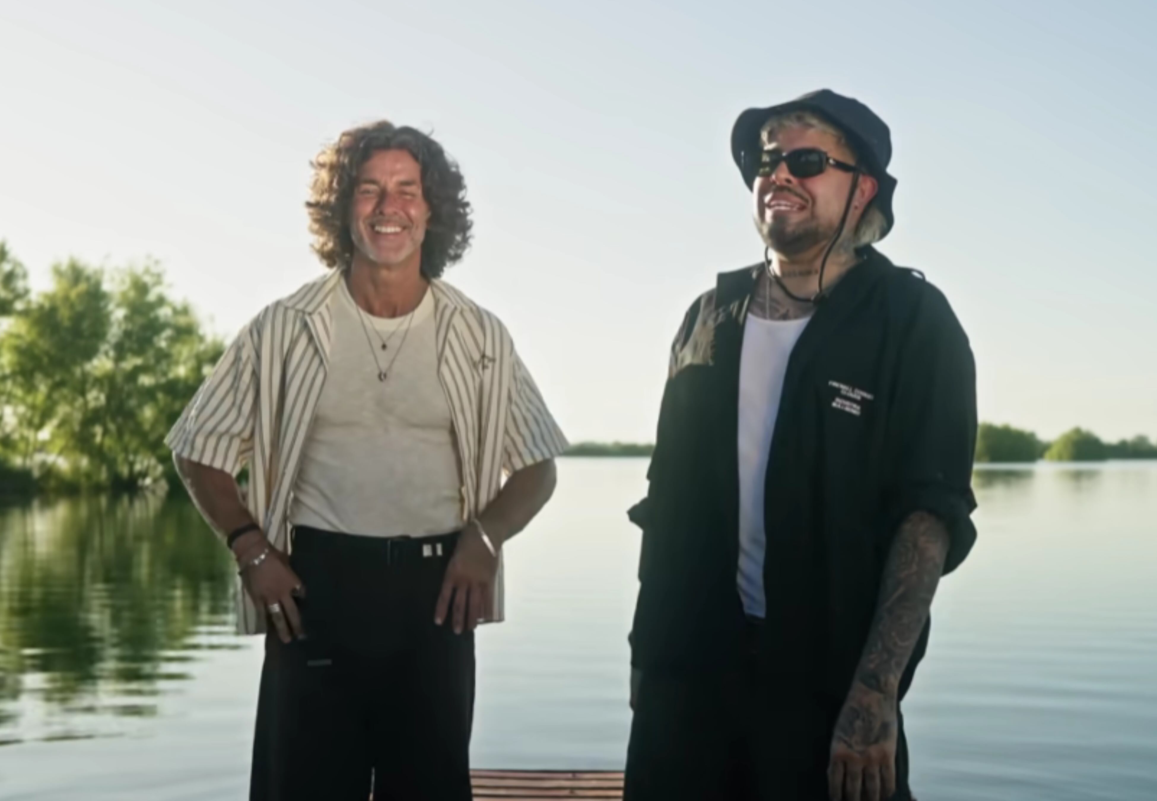 El actor lo hizo en colaboración con El Reja.