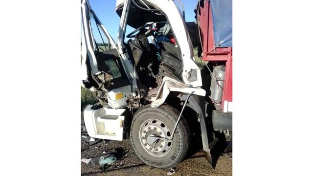 Choque de camiones en la ruta 34, a la altura de Ataliva