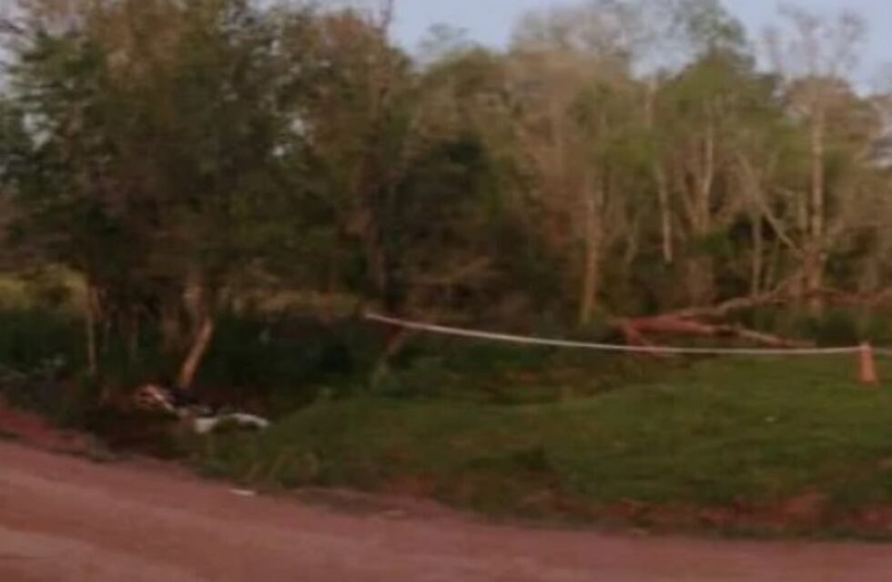 Un motociclista perdió la vida tras despistar en Cerro Corá