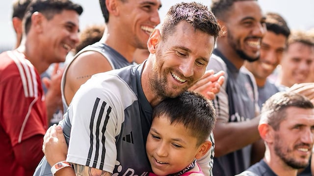 La "Pulga" fue la estrella de la jornada en el Chase Stadium.