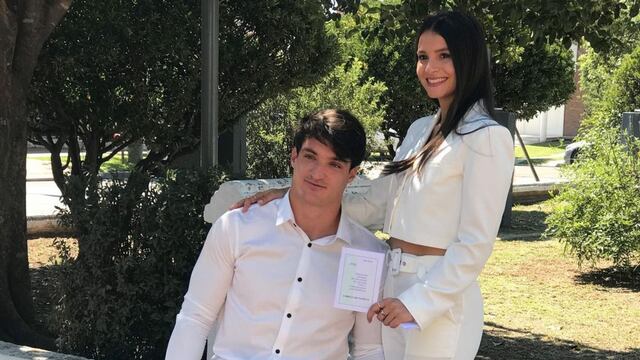 El Lobito y Florencia se casaron en Río Tercero.