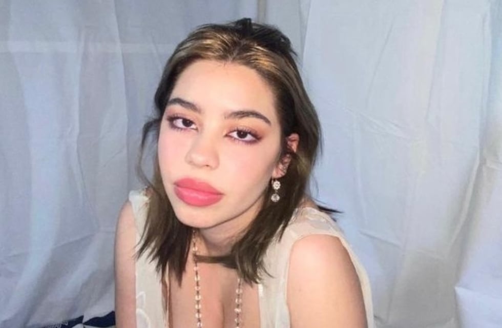 Anna Chiara del Boca presumió su figura con un vestido tejido y ropa interior semitransparente