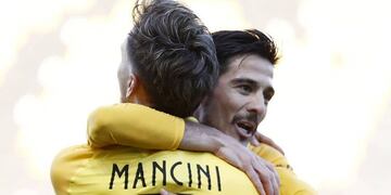 Daniel Mancini fue titular para el Aris Salónica en el clásico ante el Paok