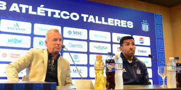 Andrés Fassi habló en la conferencia de prensa de presentación de Carlos Tevez. (José Gabriel Hernández / La Voz)