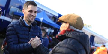 Viotti visitó el Tren del Ministerio de Capital Humano