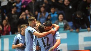Belgrano enfrentó a Unión por la Copa de la Liga Profesional 2023 en el Gigante de Alberdi. (Javier Ferreyra / La Voz)