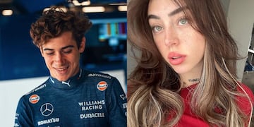 El guiño de Franco Colapinto para Nicki Nicole antes de su carrera en Bakú: «Ojos verdes»
