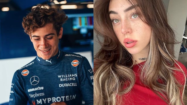 El guiño de Franco Colapinto para Nicki Nicole antes de su carrera en Bakú: «Ojos verdes»