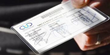 Certificado único de Discapacidad