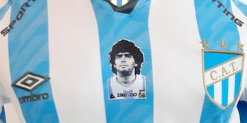 Atlético Tucumán homenajeará a Diego Maradona con una camiseta especial