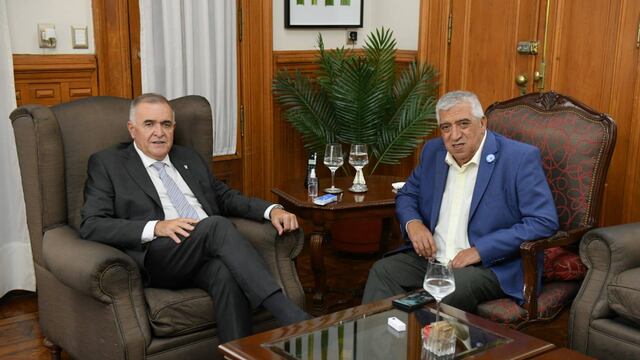 El dirigentes y el mandatario abordaron temas políticos y parlamentarios.