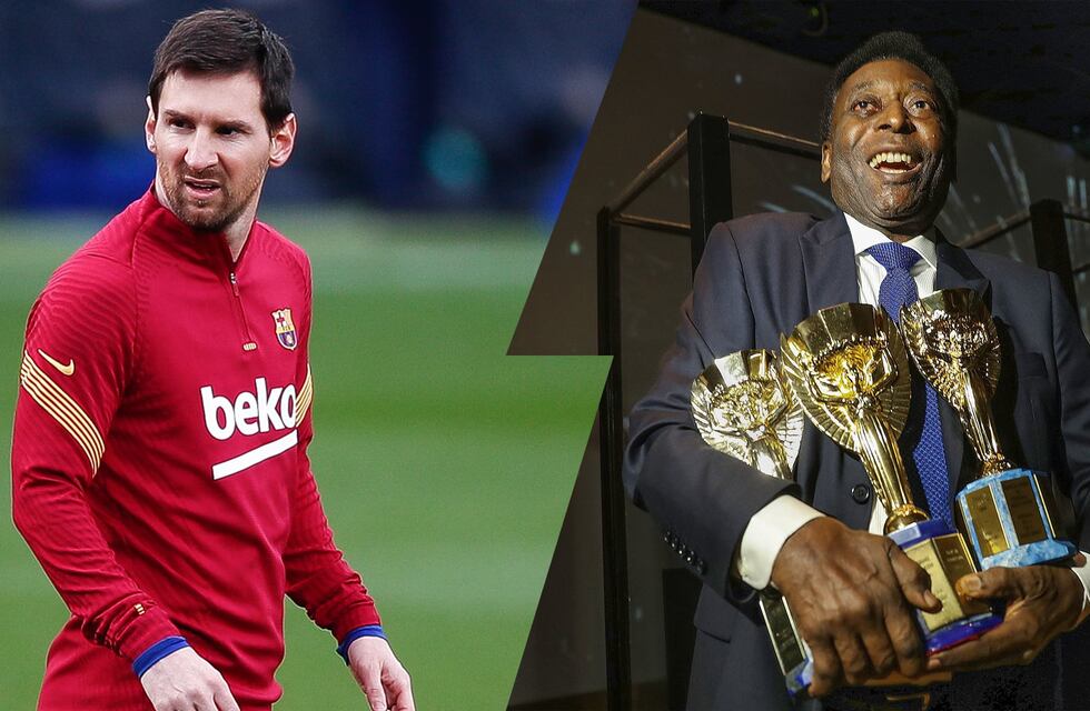 Messi y Pelé, las 10 cosas que tienen en común