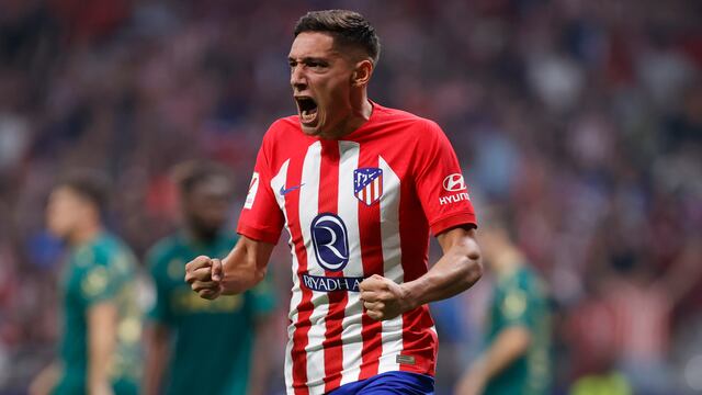 Nahuel Molina fue reconocido en un recital y el video con el homenaje es furor. (Prensa Atlético Madrid)