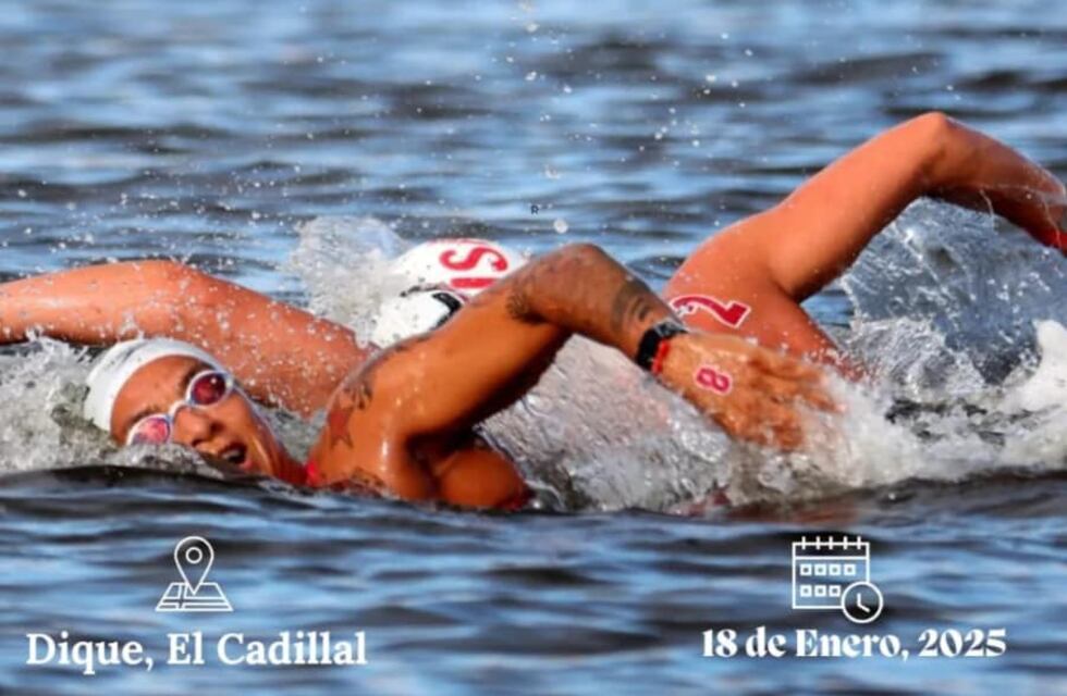 Los diques elegidos para una competencia de nadadores