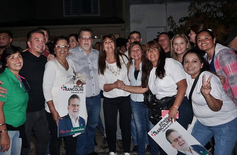 Francolini presentó su compañera de fórmula: Griselda Di Lello