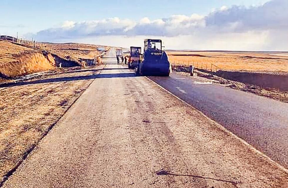 Ruta Nacional 3 Sur: se finalizó la pavimentación de los 14 kilómetros en San Sebastián