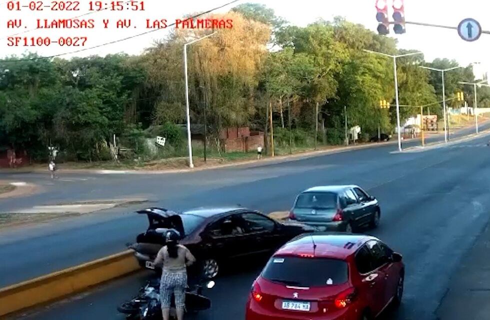 Posadas: atropelló y se dio a la fuga con una peligrosa maniobra