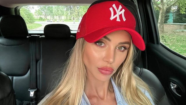 Romina Malaspina impactó con un pijama de satén y encaje con transparencias: "Dulces sueños"