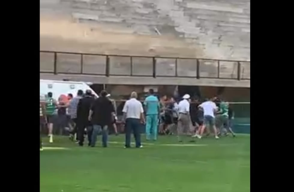 Patadas y trompadas entre militantes de la UCR y barrabravas de Ferro