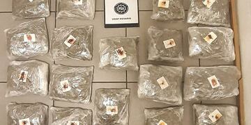 El Juzgado Federal 3 autorizó a la Policía de Seguridad Aeroportuaria (PSA) para abrir los paquetes. (Ministerio de Seguridad de la Nación)